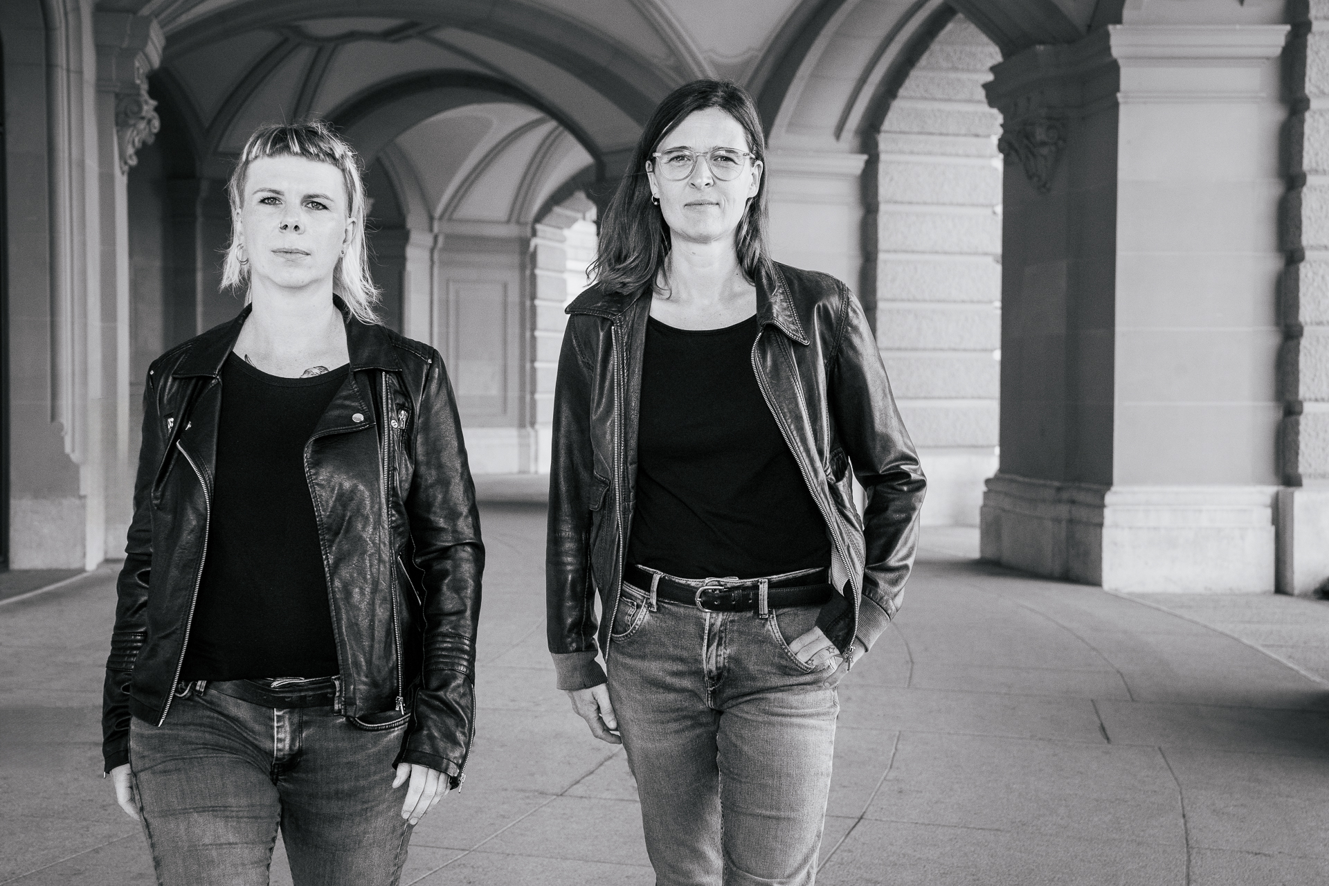 Mirjam Aggeler (links) & Anja Peter (rechts)