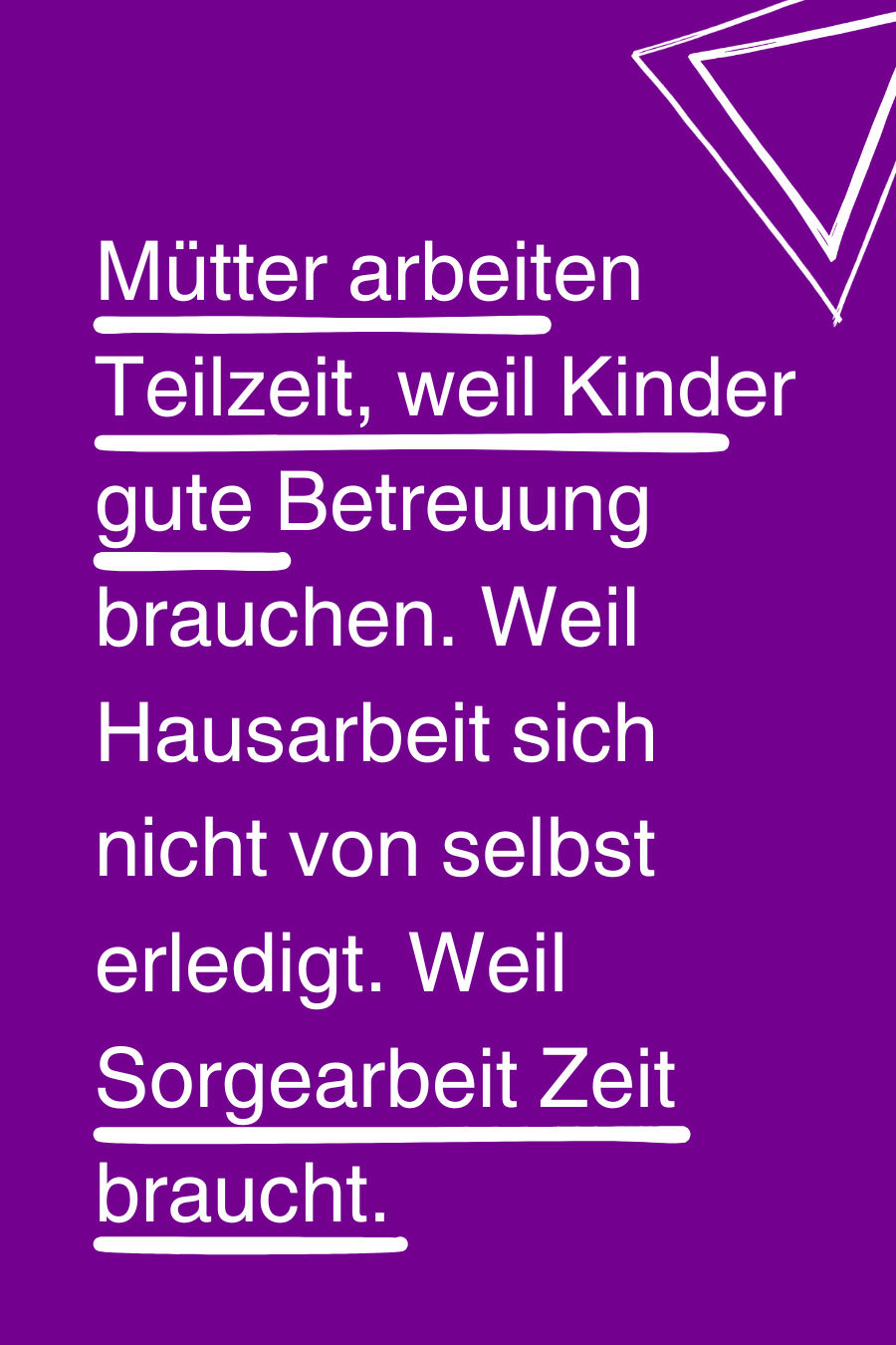Mütter haben gute Gründe. Gastkommentar von Anja Peter bei @ellexx.